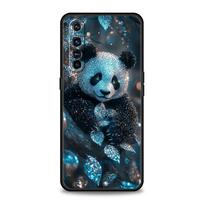 Baby Panda Soft TPU For Realme 13 12 11 10 9 Pro Plus GT3 GT2 C21 C25 C35 C53 C55 C67 Pro 5G Phone Case Cover Fundas Capas Bags for realme c21