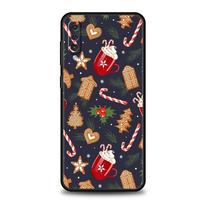 Cartoon Christmas Phone Case For Samsung A56 A36 A26 A24 A12 A14 A16 A50 A70 A20E A22 A30 A40 A34 A54 A42 A52 5G A04s A06 Cover Galaxy A10e