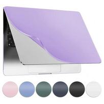 Etui Do Apple Macbook Air 13.6 2022-2025 (M2/M3/M4) - Elastyczna, Matowa Obudowa Ochronna, Lekka I Odporna - Alogy Airguard™ Fioletowy