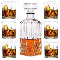 Zestaw Do Whisky Karafka 850 Ml 6 Szklanek 280 Ml Komplet Na Prezent