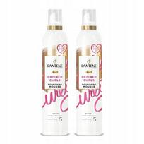 Zestaw Pantene Pro-V Defined Curls Pianka Do Włosów Kręconych 200Ml X2
