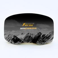 Ski Goggle Cover Scratch-Proof Snowboarding Goggle Protector Cover Elastic Ski Eyewear Cover Snow Sport Glasses Protective Gear as the picture