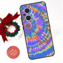 Rainbow Spiral Tie Dye Funda For OPPO Reno 14 F 13F 12F 11F 10 11 12 13 Pro 7 8 Lite OPPO Find X5 X6 X8 X9 Pro Case For OPPO Reno7 4G