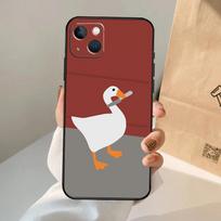 Untitled Goose Game Phone Case For iPhone 17 Air 16 15 14 13 11 12 Pro Max 13 12 mini 15 16 Plus 16e Cover Coque For iPhone 11