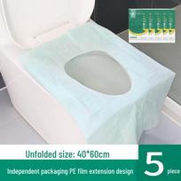 You Shi Guang Disposable Peel-and-Stick Cloth Toilet Seat Covers balta