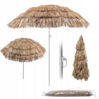 Parasol Ogrodowy Plażowy Hawajski Regulowany Składany Taras Balkon 155Cm