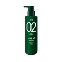 Amos Professional Green Tea Active Shampoo Fresh (For Oily Scalp) 500g - Anti-Hair Loss Sebum Control Wash
