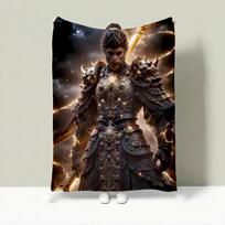 Game B-Black Myth: Wukong Throw Lightweight 240g Flannel Blanket Soft Skin-friendly for Summer Cooling 75x90cm