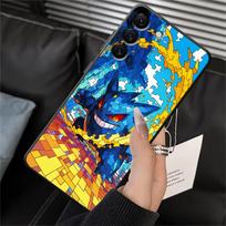 Case for Samsung Galaxy A13 A20 A12 A16 A40 A06 A04 A05 A17 A50 A70 A15 Funda Phone Cover Cute Pikachu Pokemon Galaxy A70