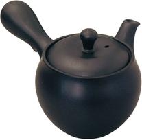 Suzuki Banko Ware Yubi Teapot 2 Box Jet Black 380ml No. (Gift Included) 0977-5100 juoda