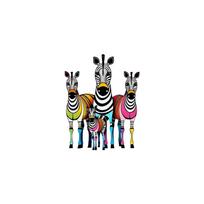Creative Metal Wall Art Outdoor Garden Decor Artistic Animal Family Sculpture for Patio Yard Fence Decoration one size