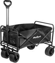 Sulankstomas transportavimo vežimėlis Rebel Active, 100 cm, 150 l, juoda sp.