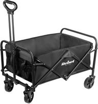 Sulankstomas transportavimo vežimėlis Rebel Active, 80 cm, 80 l, juoda sp.