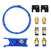 Ender 3 V2/ Ender 3/ Ender 3 Pro/Ender 5 3D spausdintuvui XS serijos pneumatinės jungties vamzdelių rinkinys