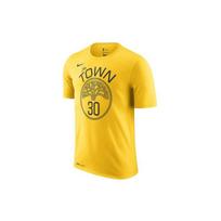 Nike NBA Golden State Warriors Stephen Curry Limited Edition Sport Short Sleeve T-Shirt Men Tops Yellow AO0887-729 S
