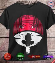 Itachi Uchiha T-Shirt Naruto Madara Sasuke Kakashi Anime Unisex Tee Shirt Manga 4XL