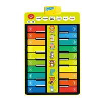Muzikinis fortepijono kilimėlis Toddle Kilimėlis šokių kilimėlis Dviejų eilių grindų pianinas su 8 instrumentų garsu Montessori mokomieji žaislai vaikams Dovanos
