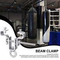 I Beam Clamp Punching Bag Hanger Steel Boxing Bag Mount For Industrial Bracket System Fighting Training Martial Arts Punching China Mainland