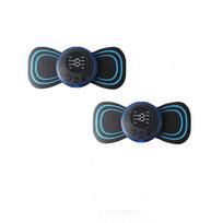 Ems Pulse Neck Massager Sticker Tens Muscle Stimulator Pain Relief Gel Pads for Back Cervical Massageador