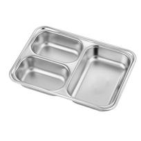 Food Grade Metal Serving Tray Easy Cleaning Surfaces Buffets Plate For Home Dining And Picnics Essential gray
