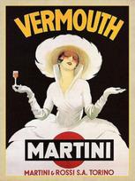 vintažinio retro stiliaus Vermuto Martini plakato vaizdas metalinis ženklas sienos durų plokštelė Aliumininis 20x30cm（7.8x11.8inch）
