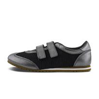 Vans Classics Round Toe Double Strap Velcro Flat Mary Jane Shoes Unisex shoes VN000D9GBLK 35