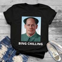 Bing Shi Ling Bing Chilling John Xina Ice Cream Chinese Meme T-Shirt M
