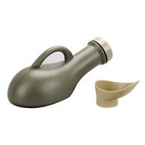 Unisex Camping 1000ml Portable Urinal Bottle Urinal  Bottle Toilet Aid Bottle Travel Urine Storage chaki