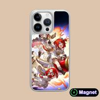 HSR Tribios Silver Plating Magsafe Mobile Phone Case for iPhone 17 16 15 14 13 12 11 Air Pro Max Plus Colorful Cover iPhone 11