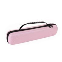 Anti-Scratch EVA Hair Curler Bag Protective Hair Curler Zipper Bag  Cosmetic rožinė
