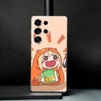 Anime Doma U-Umaru Phone Case For Samsung S25,S24,S21,S22,S23,S30,Ultra,S20,Plus,Fe,Note,10,9,5G Transparent Cover Samsung S225G