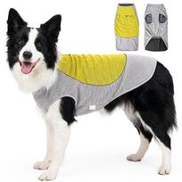 Ice-Silk Dog Cooling Ice Vest Sun Protection Reflective Dog Ice Cool T-shirt Breathable Mesh Anti-heatstroke Dog Cool Coat (Yellow,XS) geltona