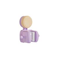 Dopamine Suction Cup Mop Holder Punch Free Wall mounted Wall Mounted Mop Rack Space Saving with Hook Mop Broom Holder Home violetinė