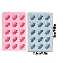 2pcs Silicone Ice Tray Molds Easy Release Food Grade Cube Ice Mold Cute Stars Bears Ice Maker Silicone Mold For Freezer Cocktail
