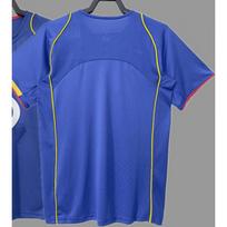04-05 Retro jersey Football jersey Classic nostalgic replica Thai jersey Game training jersey Short-sleeved sports S
