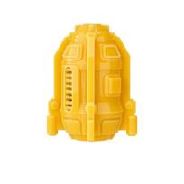 Pet food leaking toys dog chewing fun creative toys grinding teeth cleaning TPR chewing toys geltona