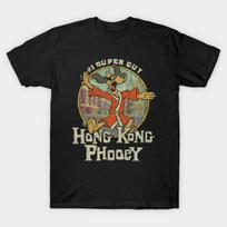 Hong Kong Phooey 1974 T-Shirt New Spring/Summer Arrivals Regular Fit Casual  Streetwear Men Women S įvairiaspalvis
