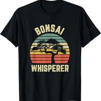 Bonsai T Shirt Funny Japanese Tree Whisperer S įvairiaspalvis