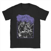 Men's T-Shirt Sanguisugabogg Vintage 100% Cotton Tees Short Sleeve Band T Shirts Round Collar Clothes 4XL 5XL 6XL S įvairiaspalvis