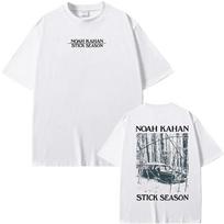 Fashion Noah Kahan T-Shirt Stick Season Blue Spruce Tee 100%Cotton High Quality Harajuku Tee-shirt Summer Comfortable Camisetas S įvairiaspalvis