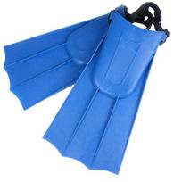 1 Pair Adult Snorkeling Diving Adjustable Heel Fins Flippers with Swim Short