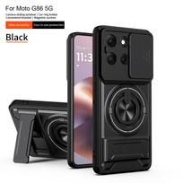 For Motorola G86 Case Moto G86 Power Cover Moto G56 Cases Magsafe Magnetic Fold Holder Military Armor Camera Protection Cover Motorola Moto G86 Power