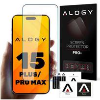 Szkło Hartowane 9H Do Iphone 15 Plus / 15 Pro Max / 16 Plus Na Ekran Alogy Screen Protector Pro+