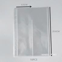 MINKYS Macaroon Color A6/A5 PU Leather DIY Binder Photocards Collect Book Diary Agenda Planner Bullet Cover Album Stationery