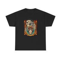 Grim Reaper Mind Reader Graphic T Shirt Unisex Gift New AMERICAN VINTAGE S įvairiaspalvis