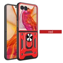 For Motorola Razr 60 Case Moto Razr 60 Ultra Cover + 2025 Magnetic Ring Holder Armor Phone Case Slide Camera Protect Back Cover Motorola Razr 60 Ultra
