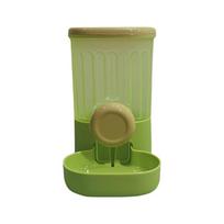 Large Capacity Automatic Pet Feeder Detachable Cage Mounted Dog Water Dispenser Thicken Siphon Principle Pet Water Bottle