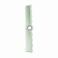 Professional Fidget Hair Comb with Bearing Anti-static Barber Comb  for Barbers Fine Tooth Green