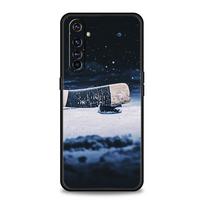 Ice Hockey Rink Phone Case For Realme 12 11 10 9 8 5G 7 6 GT5 GT3 GT2 Pro Plus C21 C11 C25 C35 For Realme GT Neo 2 3 3T 5 Cover For Realme 6