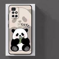 Funda Phone Cover Case for Xiaomi Redmi 13C 14C A4 10 A1 A2 Plus 9 A5 A3 K40 K80 Pro 12C Cartoon Cute Panda Redmi A1